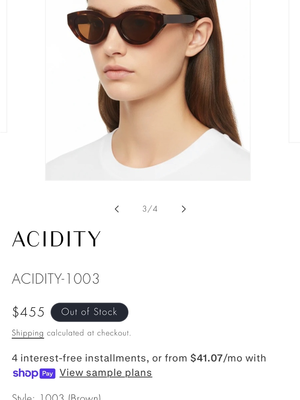 Thierry Lasry “Acidity” cat-eye sunglasses